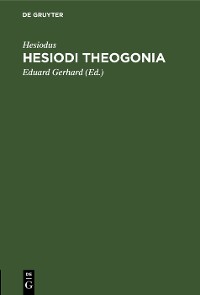 Cover Hesiodi Theogonia