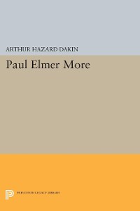 Cover Paul Elmer More