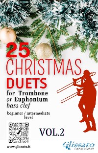 Cover 25 Christmas Duets for Trombone or Euphonium - VOL.2