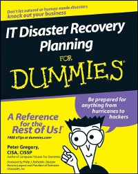 Cover IT Disaster Recovery Planning For Dummies
