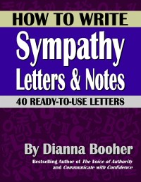 Cover How to Write Sympathy Letters & Notes
