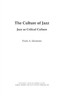 Cover culture of jazz