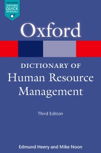 Cover Dictionary of Human Resource Management
