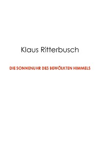 Cover Die Sonnenuhr des bewölkten Himmels