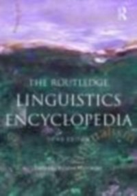 Cover Routledge Linguistics Encyclopedia