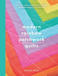 Cover Modern Rainbow Patchwork Quilts
