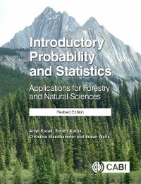 Cover Introductory Probability and Statistics : Applications for Forestry and Natural Sciences (Revised Edition)