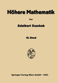 Cover Vorlesungen über höhere Mathematik