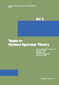 Cover Topics in Modern Operator Theory