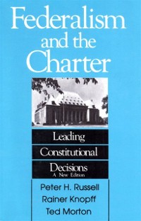 Cover Federalism and the Charter