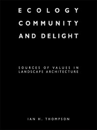 Cover Ecology, Community and Delight