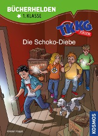 Cover TKKG Junior, Bücherhelden 1. Klasse, Die Schoko-Diebe