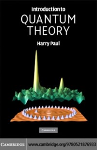 Cover Introduction to Quantum Theory