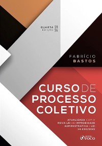 Cover Curso de Processo Coletivo - 4ª Ed - 2024