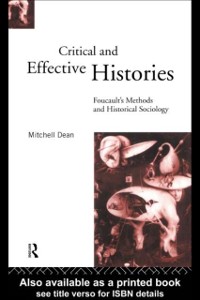 Cover Critical And Effective Histories