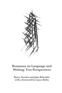 Cover Rousseau on Language and Writing