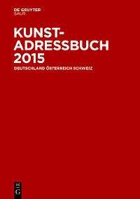 Cover Kunstadressbuch Deutschland, Österreich, Schweiz 2015