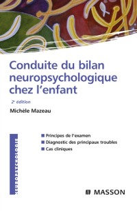 Cover Conduite du bilan neuropsychologique chez l''enfant