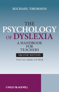 Cover The Psychology of Dyslexia