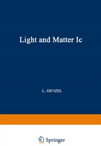 Cover Light and Matter Ic / Licht und Materie Ic