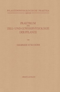 Cover Praktikum der Zell- und Gewebephysiologie der Pflanze