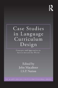 Cover Case Studies in Language Curriculum Design