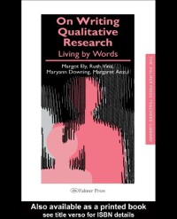 Cover On Writing Qualitative Research