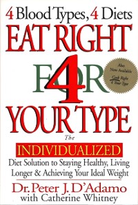 Cover Eat Right 4 Your Type (Revised and Updated)