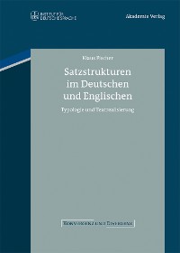 Cover Satzstrukturen im Deutschen und Englischen