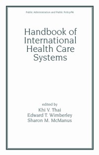Cover Handbook of International Health Care Systems