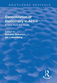 Cover Consolidation of Democracy in Africa