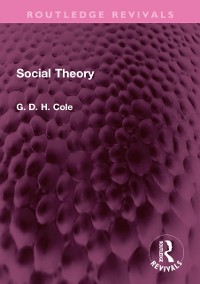 Cover Social Theory