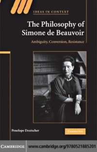 Cover Philosophy of Simone de Beauvoir