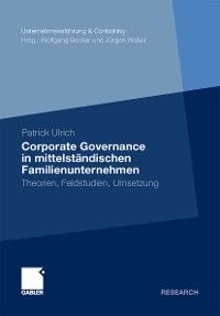 Cover Corporate Governance in mittelständischen Familienunternehmen