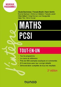 Cover Maths PCSI - 2e ed.