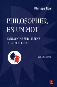 Cover Philosopher, en un mot