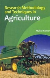 Cover Research Methodology and Techniques in Agriculture