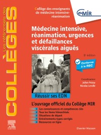 Cover Médecine Intensive, réanimation, urgences et défaillances viscérales aiguës