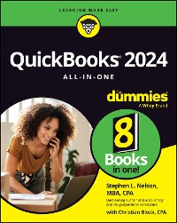 Cover QuickBooks 2024 All-in-One For Dummies