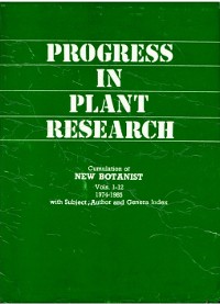 Cover Progress In Plant Research Volume-3 (Part-I)
