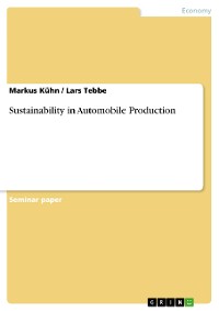 Cover Sustainability in Automobile Production