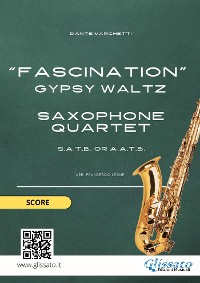 Cover Saxophone Quartet "Fascination" (score s.a.t.b.)