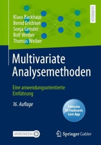 Cover Multivariate Analysemethoden