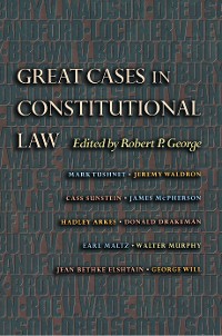 Cover Great Cases in Constitutional Law