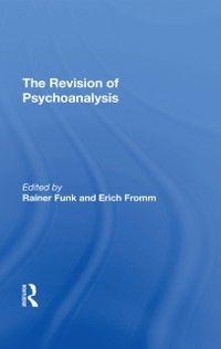 Cover Revision Of Psychoanalysis
