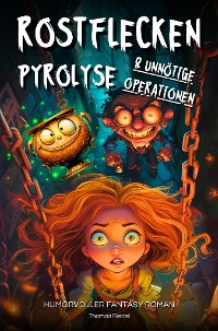 Cover Rostflecken, Pyrolyse und unnötige Operationen | Ein humorvoller Fantasy Roman