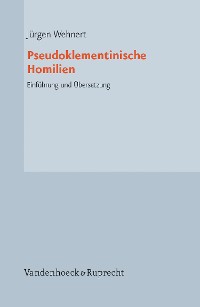 Cover Pseudoklementinische Homilien