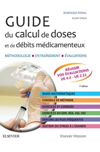 Cover Guide du calcul de doses et de débits médicamenteux