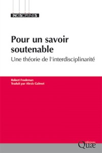 Cover Pour un savoir soutenable