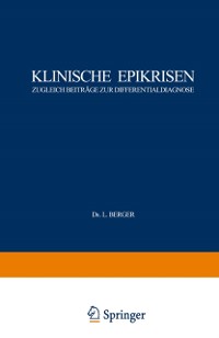 Cover Klinische Epikrisen